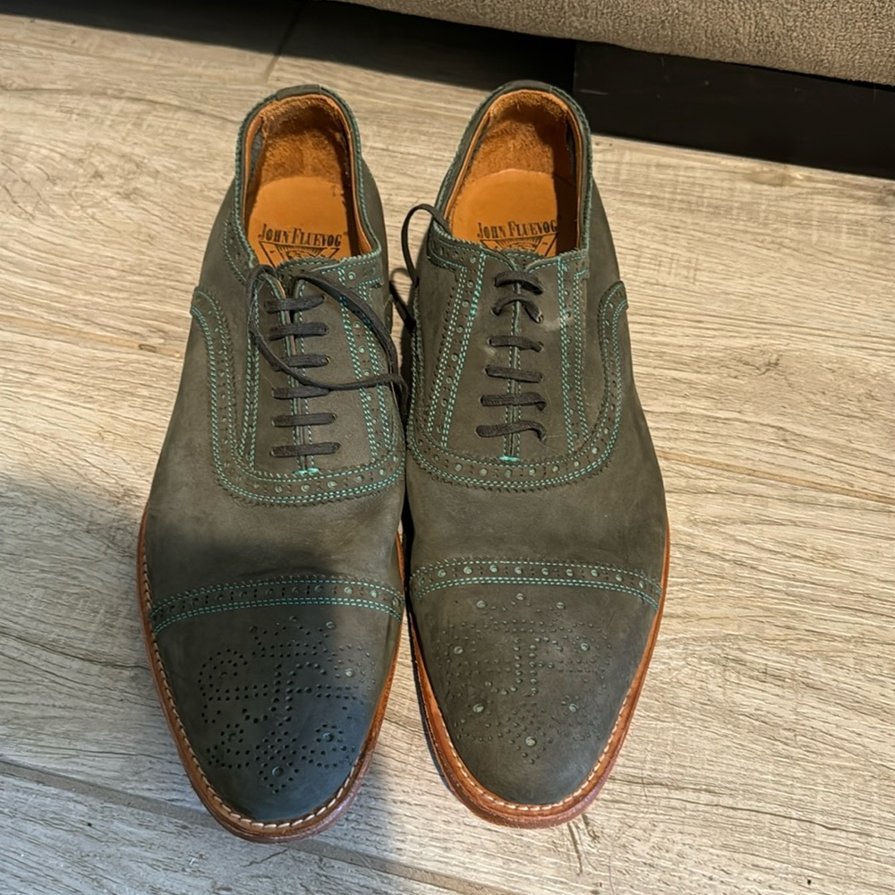 John Fluevog Dress Shoes for Men with Upper Leather. 11.5